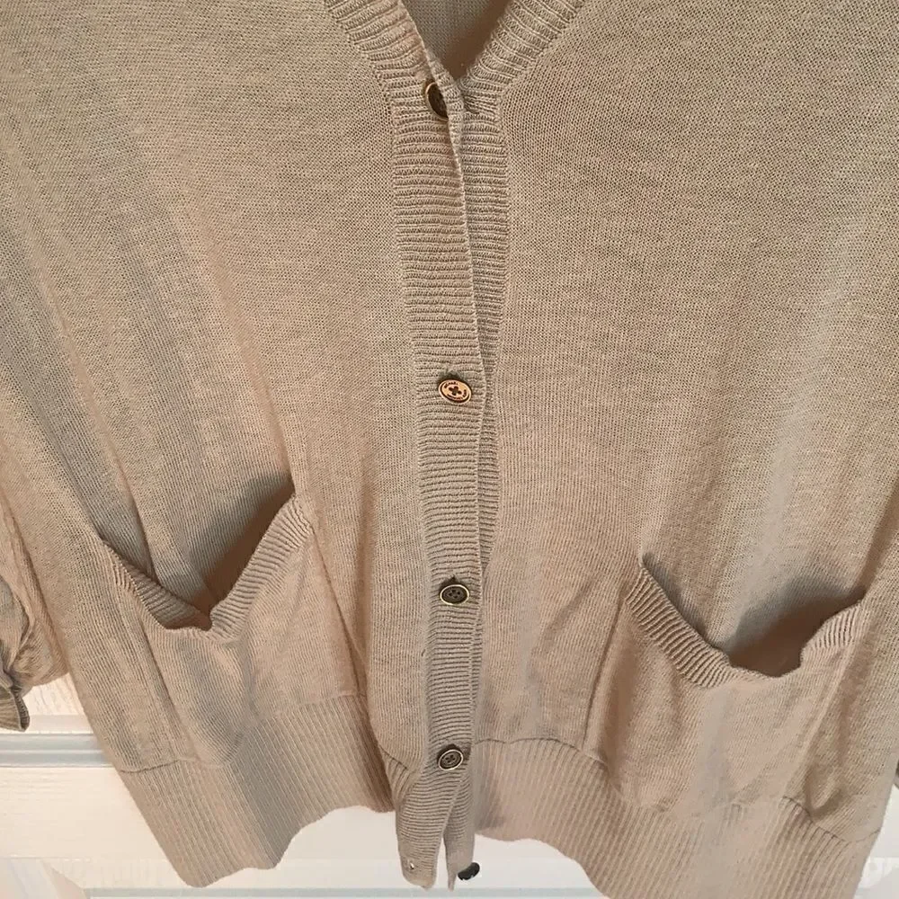 Michael Kors button front cardigan